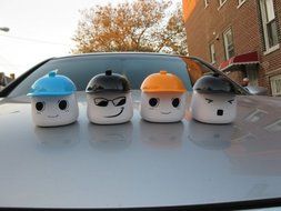 INST LeBao Mini Humidifier with USB Cable, Ideal for Bedrooms, Living Rooms, etc. (Orange) N2