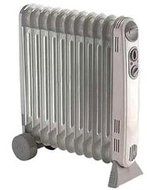 Bionaire BOH2502 Oil filled Heater/ Radiator 220-240 Volt/ 50 Hz (INTERNATIONAL VOLTAGE &amp; PLUG) FOR OVERSEAS USE...
