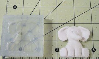 Silicone Mold Clear Elephant Mold,Handmade Supply