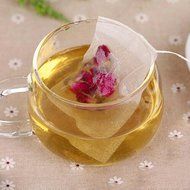 100Pcs Tea Filter Bags Herb Coffe Strainer Bags Teabags 5.5X6CM