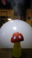 LAYlala&reg; Unique Beautiful Mushroom Design 200ml Ultrasonic USB Air Humidifier Purifier with Led Light for Office... N3