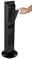 Ozeri OZH1 Dual Zone Oscillating Ceramic Heater and Tower Fan with Adjustable Thermostat and Remote Control N8