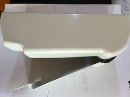 Slant/Fin Fine/Line 30 3-3/4 in. Left-Hand End Cap for Baseboard Heaters N2