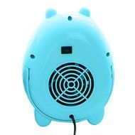 Rubility Cute Heater Fan Cartoon Household Warmer Mini Electric Fan Heater (Gray) N11