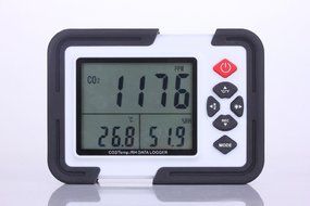 upHere Indoor Air Quality Monitor - CO2, Temperature &amp; Relative Humidity DataLogger Meter Monitor LCD/PC N4