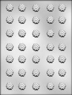 CK Products 3/4-Inch Flower Lay-on Chocolate Mold