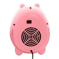 Rubility Cute Heater Fan Cartoon Household Warmer Mini Electric Fan Heater (Gray) N12