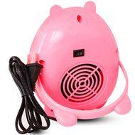 Rubility Cute Heater Fan Cartoon Household Warmer Mini Electric Fan Heater (Gray) N13