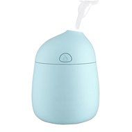 Zuber 120ml Mist Humidifier, DC 5V USB Power Supply Mode, Bionic Raindrops Contour, Blue Color, Apply for Home... N2