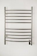 Amba RWP-CP Radiant Plug-In Curved Towel Warmer, Polished by Amba