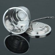 Julyshop Practical Strainer Mesh Tea Ball Infuser Filter 304 Stainless Steel Herbal (XXL)
