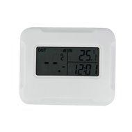 HENSE Digitial LED Indoor Outdoor Wireless Seperable Thermomter HT28(white) N2