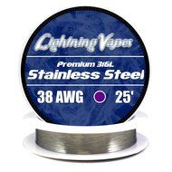 LV Stainless Steel 316L Wire 38 AWG - 1000' N6