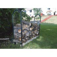 Ironton Steel Wood Rack Log Storage Crib N4