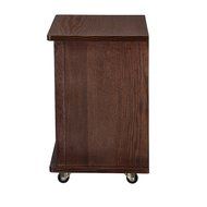 VonHaus Wood Electric 4 Element Infrared Fan Heater with Wheels N7