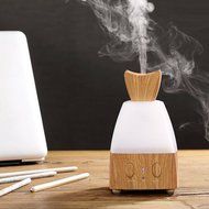 MagiDeal Perfume Bottle Shape Aromatherapy Diffuser, Cool Mist Humidifier, 7 Colors Changing LED Light,Waterless... N3