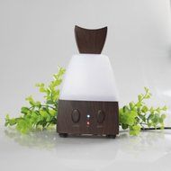 BEW Aromatherapy Diffuser,Wood Grain Cool Mist Ultrasonic Humidifier for Office Home Bedroom Living Room Study... N28