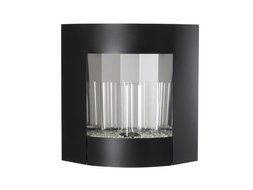 Inspiration Gel Fueled Fireplace in Black N5