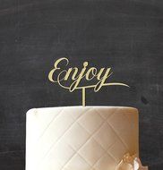 &quot;50 Fabulous&quot; Custom Wedding Anniversary, Birthday Cake Topper Personalized Rustic Woodn Cake Topper 7&quot;-8&quot; Inches... N2