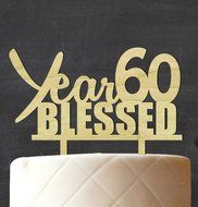 &quot;50 Fabulous&quot; Custom Wedding Anniversary, Birthday Cake Topper Personalized Rustic Woodn Cake Topper 7&quot;-8&quot; Inches... N5