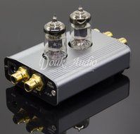 Douk Audio 6J1 Tube Phono Preamp MM RIAA Turntable HiFi Class A Preamplifier