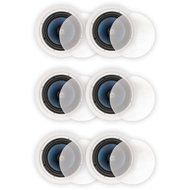 Blue Octave LC82 In Ceiling 8" Speakers Home Theater Surround Sound 2-Way Speaker 3 Pair Pack
