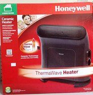 Honeywell Black ThermaWave Ceramic Heater