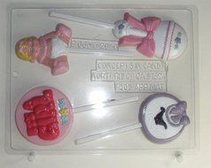 Baby Girl Assortment B065 Baby Chocolate Candy Mold