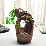 FEI&amp;S Ceramic Flowing Water humidifier living room desk creative Gifts, Home Decor furnished in antique
