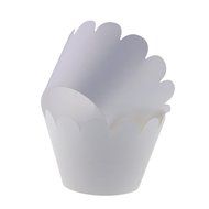 UNIQLED Filigree Crown Bake Cake Paper Cups Little Vine Cupcake Wrappers Baking Cup Liner Muffin Holder Case for... N2