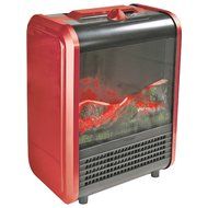 Comfort Zone CZFP1 Metal Mini Electric Fireplace