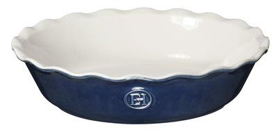 Emile Henry Made In France HR Modern Classics Pie Dish, 9", Red N2