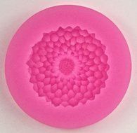 Baking Molds 3D Silicone Mould Cake Candy Pastry Tools Non-stick Chrysanthemum Mini Pink Flower Sugarcraft for...
