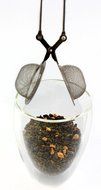 (4 Pack) 18/8 Stainless Steel Long-Handled Snap Ball Tea Strainers for Loose Leaf Tea