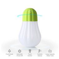 Humidifier, Hard Crafts Bulb Personal Humidifier - 350 ml Portable Cool Mist Humidifier with LED Lights, Humidifiers... N8