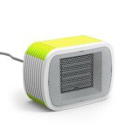 Rubility Multi-functional Warmer Mini Heater Household Office Desktop Electric Heater PTC Mini Fan Warmer (Pink) N13