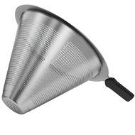 Paperless Pour Over Coffee Dripper - Stainless Steel Reusable Cone Coffee Filter for 1-6 Cups - The Clever Coffee...
