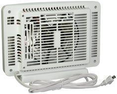Seabreeze SF11T "Sleek" 1500-watt Heater Fan Equipped with "ThermaFlo Technology", White N2