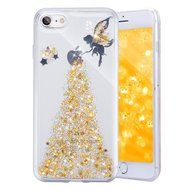 iPhone 7 Case, PHEZEN iPhone 7 Clear Soft TPU Protective Case Back Cover with Beautiful Cherry Blossom Flower... N12
