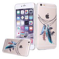 iPhone 7 Case, PHEZEN iPhone 7 Clear Soft TPU Protective Case Back Cover with Beautiful Cherry Blossom Flower... N15