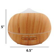 Arova 400ml Aromatherapy Essential Oil Diffuser - Portable Ultrasonic Diffuser Cool Mist Air Humidifier - Timer... N3