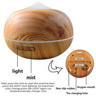 Arova 400ml Aromatherapy Essential Oil Diffuser - Portable Ultrasonic Diffuser Cool Mist Air Humidifier - Timer... N4