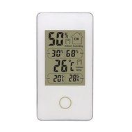 Londa Mini Indoor Thermometer Hygrometer Wireless Weather Station Indoor Humidity Monitor(White) N2