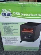 Lifesmart LS-4P1500HOM Plastic Infrared Heater