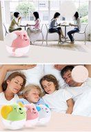 Happy-top 230Ml Lucky Elephant Shape Portable Mini Humidifier Night Lamp USB powered Air Humidifier (Pink) N7