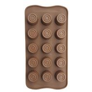 Fanhesheng Silicone Concentric circles Shaped Baking Molds for Chocolate Candy Molds, Ice Molds, Silicone Molds...