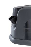 AIRCARE EA1201 Digital Whole-House Console-Style Evaporative Humidifier, Mini, Silver and Black Design N4