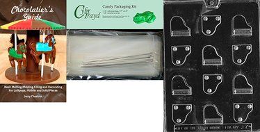 Cybrtrayd J073 Small Piano Chocolate Candy Mold with Exclusive Cybrtrayd Copyrighted Chocolate Molding Instructions