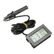 Mini Hygrometer Thermometer Temperature Gauge Humidity Meter Digital LCD Monitor N3