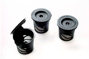 3 Reusable Coffee Pods Handy Gourmet Stainless Steel Mesh Filter Non BPA Kcup N2
